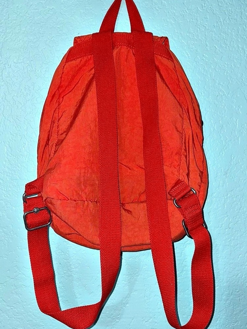 Kipling Orange Backpack - Picture 2 of 8